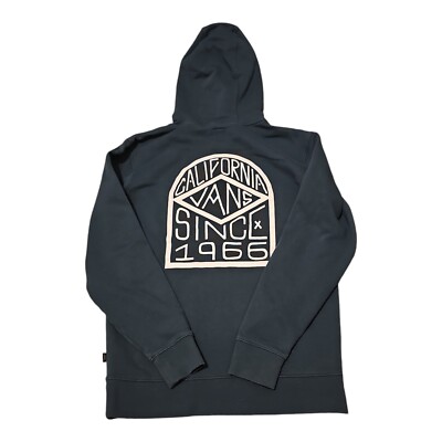 VANS CALIFORNIA SINCE 1966 Blue Warm HOODIE SWEATSHIRT Skate