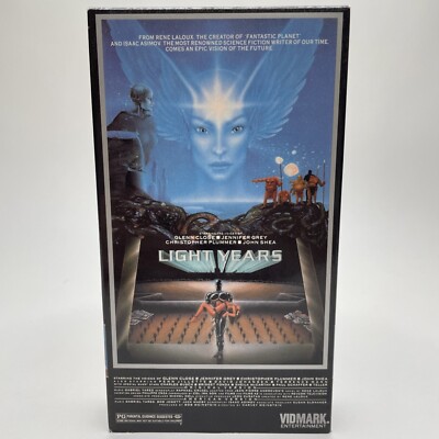 RARE OOP Light Years VHS Film Sci Fi Gandahar Glenn Close RARE OOP Light Years VHS Film Sci Fi Gandahar Glenn Close