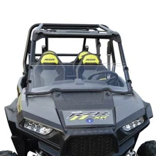 Clearly Tough Polaris RZR 900 (2015 +) Half Windshield