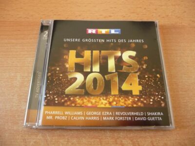 Doppel CD RTL Hits 2014: Pharrell Williams Calvin Harris Mark Forster David Guet