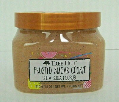 Tree Hut Frosted sugar cookie shea sugar body scrub exfoliant | eBay