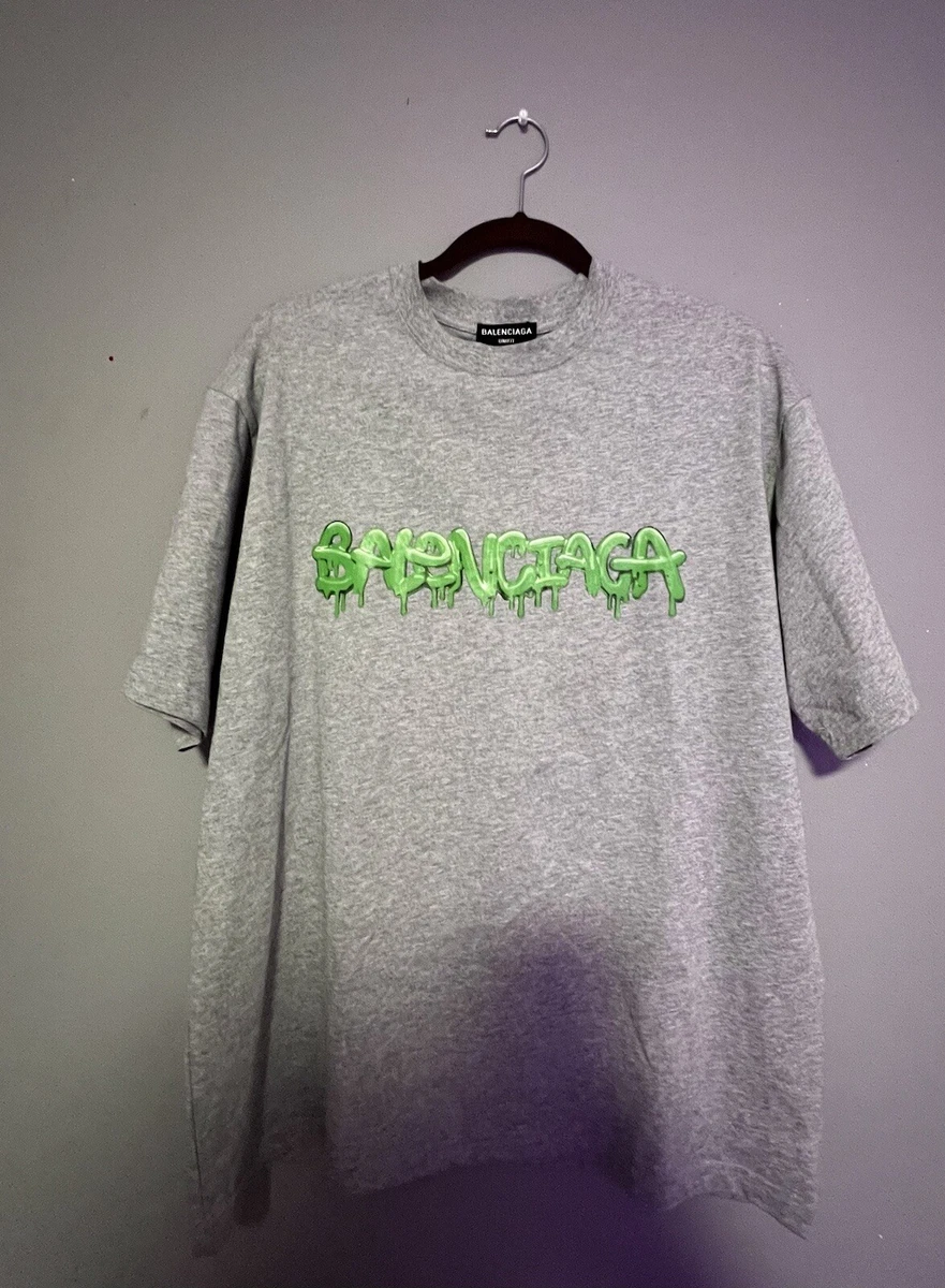 Balenciaga slime logo print T-shirt