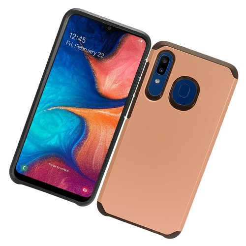 For Samsung Galaxy A20 / A50 Design Hybrid Rubber Rugged Protective Case Cover - Picture 59 of 64