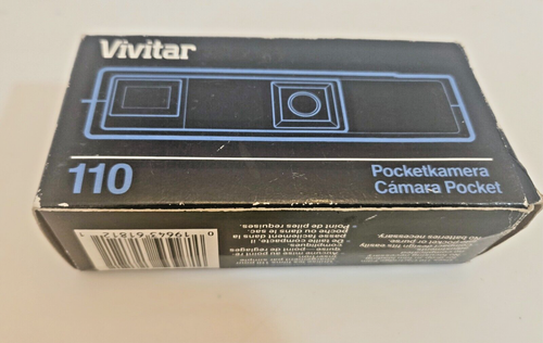 VINTAGE - 1977 Vivitar 600 Pocket Camera - Point & Shoot - 110 Film - Afbeelding 5 van 12