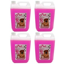 Pet Cattery Kennel Disinfectant Deodoriser Cleaner Pet GUARD 4 x 5L Bubblegum