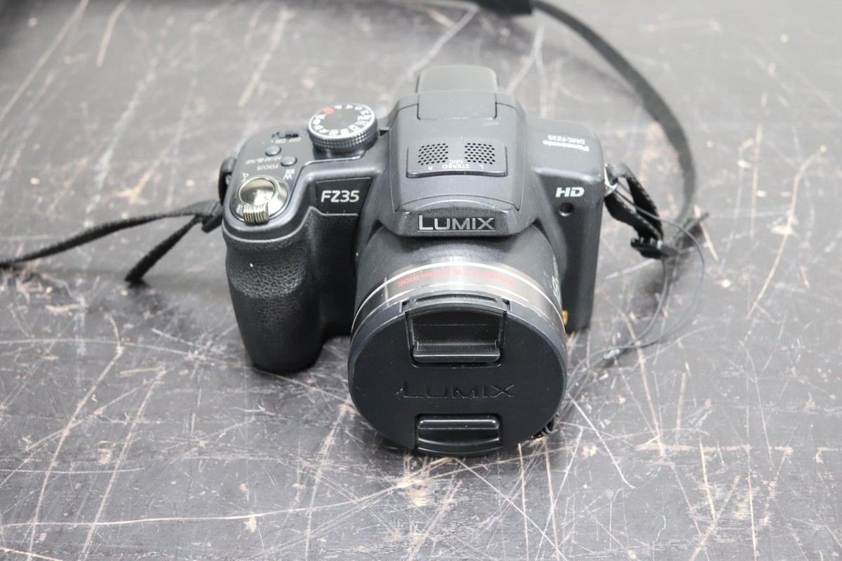 Panasonic LUMIX DMC-FZ35 12.1MP Digital Camera - Black for