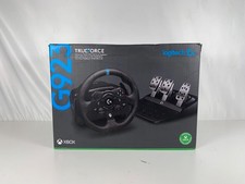 Logitech G923 TRUEFORCE Racing Wheel and Peda...