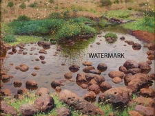 William Robinson Leigh At the edge of Tinga-Tinga Mcubwa  13x19 Print REPRO