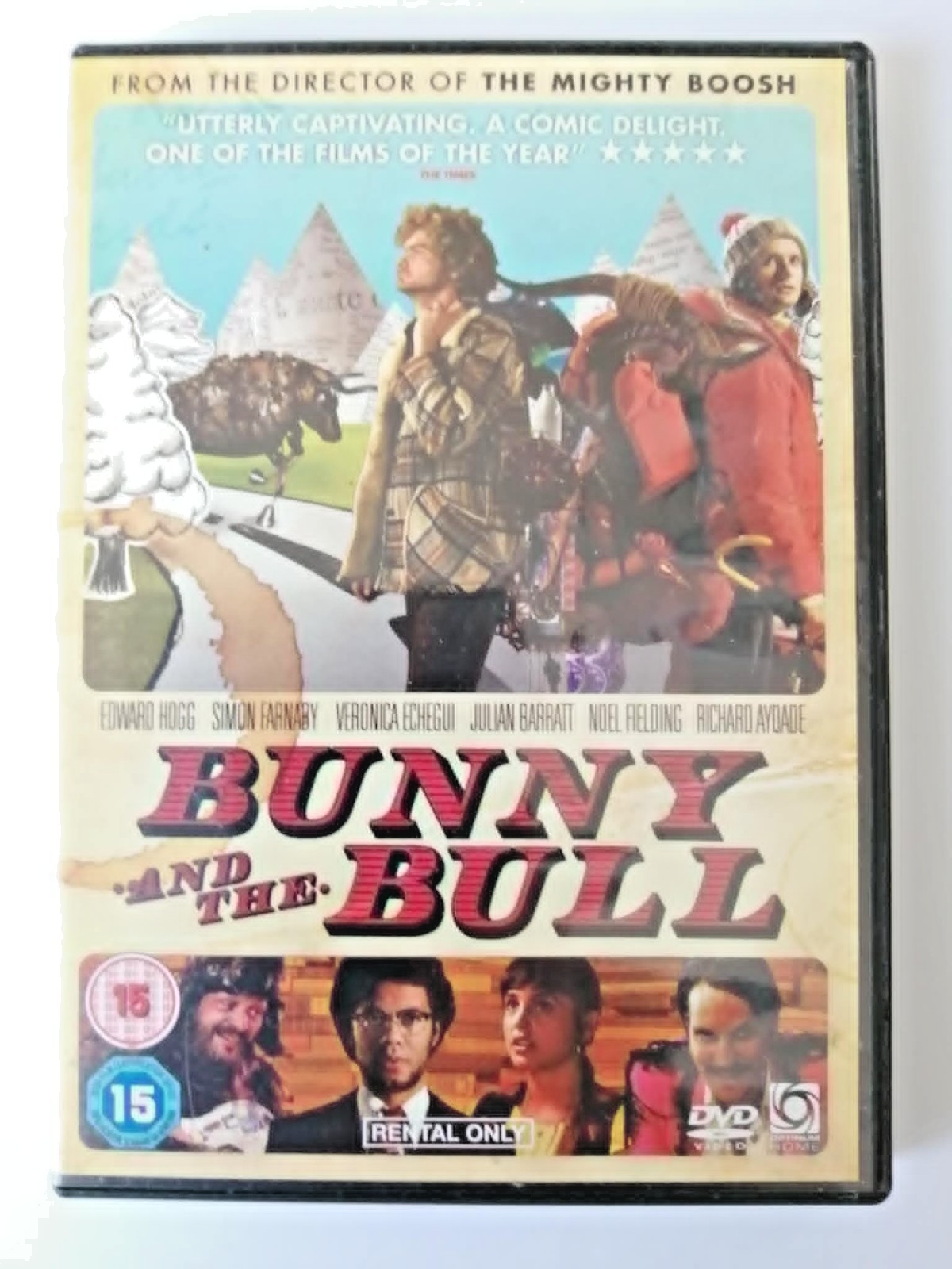 DVD Bunny and The Bull. Movie. Edward Hogg. Simon Farnaby. Veronica Echegui