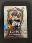 2025 Topps Chrome Tom Brady LEGENDS OF THE GRIDIRON Refractor #LOG-9 Patriots