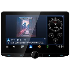 Kenwood DMX1038S Multimedia Receiver w/ 10.1" Floating HD Touchscreen Display