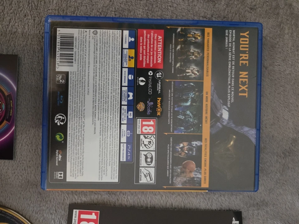 Mortal Kombat 11 - PS4 PlayStation 4 - PAL FRA Français, photo 2 sur 2
