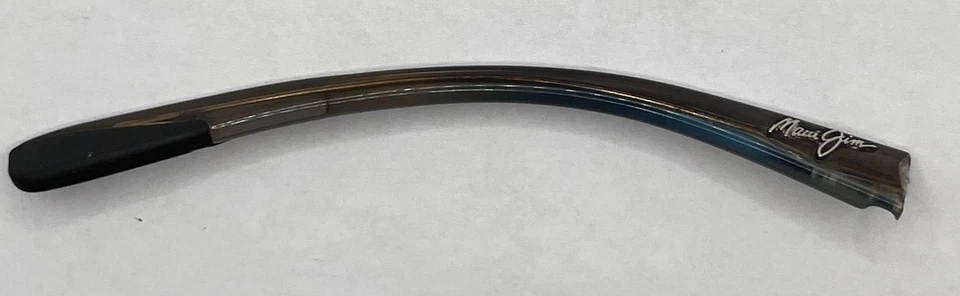 4671 - MAUI JIM 278 MJ278 MARRÓN/GRIS TEMPLO DERECHO AUTÉNTICO Foto 3 de 4