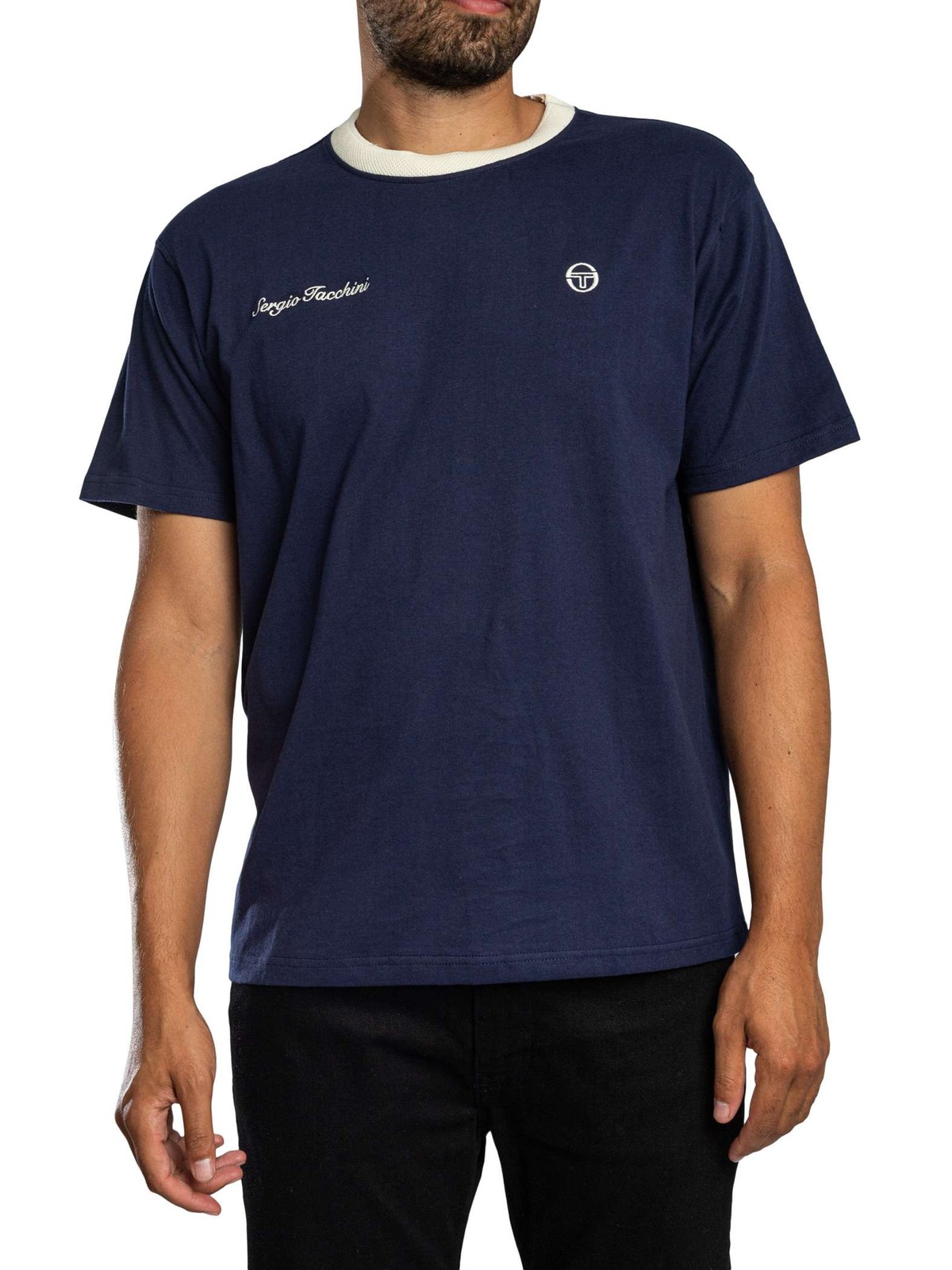 Sergio Tacchini Berto T-Shirt, Maritime Blue - M