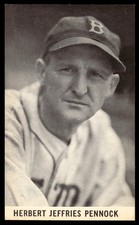 1961 Wrigley Field Hall of Fame Exhibits Baseball Herb Pennock *TP15