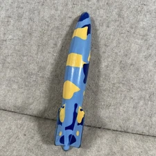 Swimways Toypedo 11.5" Gliding Torpedo Diving Swim Swimming Pool Toy Blue Yellow