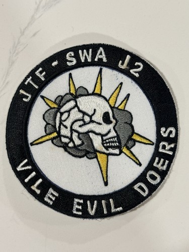 Theater Made JTF-SWA J2 Joint Task Force Southwest Asia Iraq No Fly Zone Patch