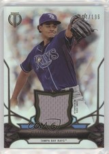 2016 Topps Tribute Tribute Relics 114/196 Chris Archer #TR-CA i8m