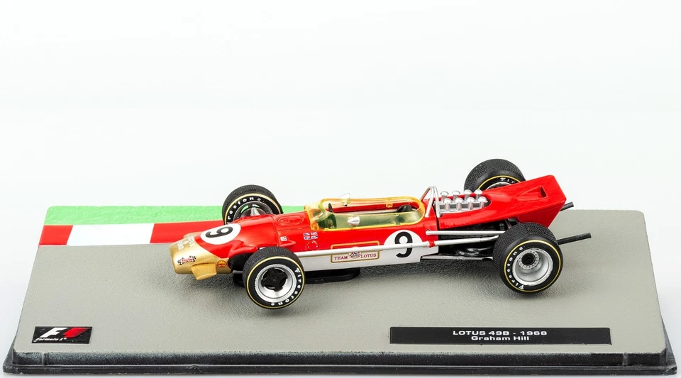 Lotus 49B Graham Hill 1968 Scala 1:43 Modellino Formula 1 Storico F1 - Immagine 2 di 4