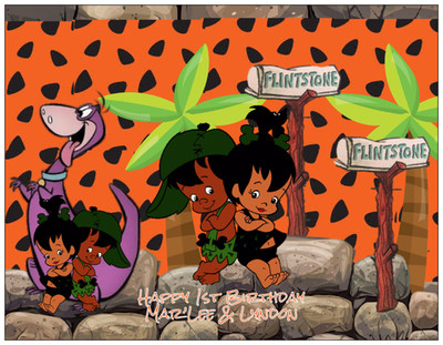 Custom! Flintstone  special listing for jezzadiva21