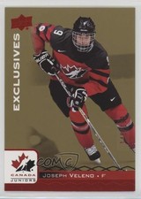 2017 Upper Deck Team Canada Juniors Exclusives Red 146/199 Joe Veleno Joseph 0a4