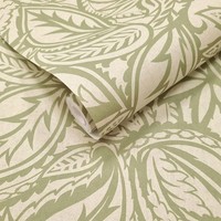 Holden Decor Botanische Paisley Blatt Tapete 14440 GrüN, Waschbar