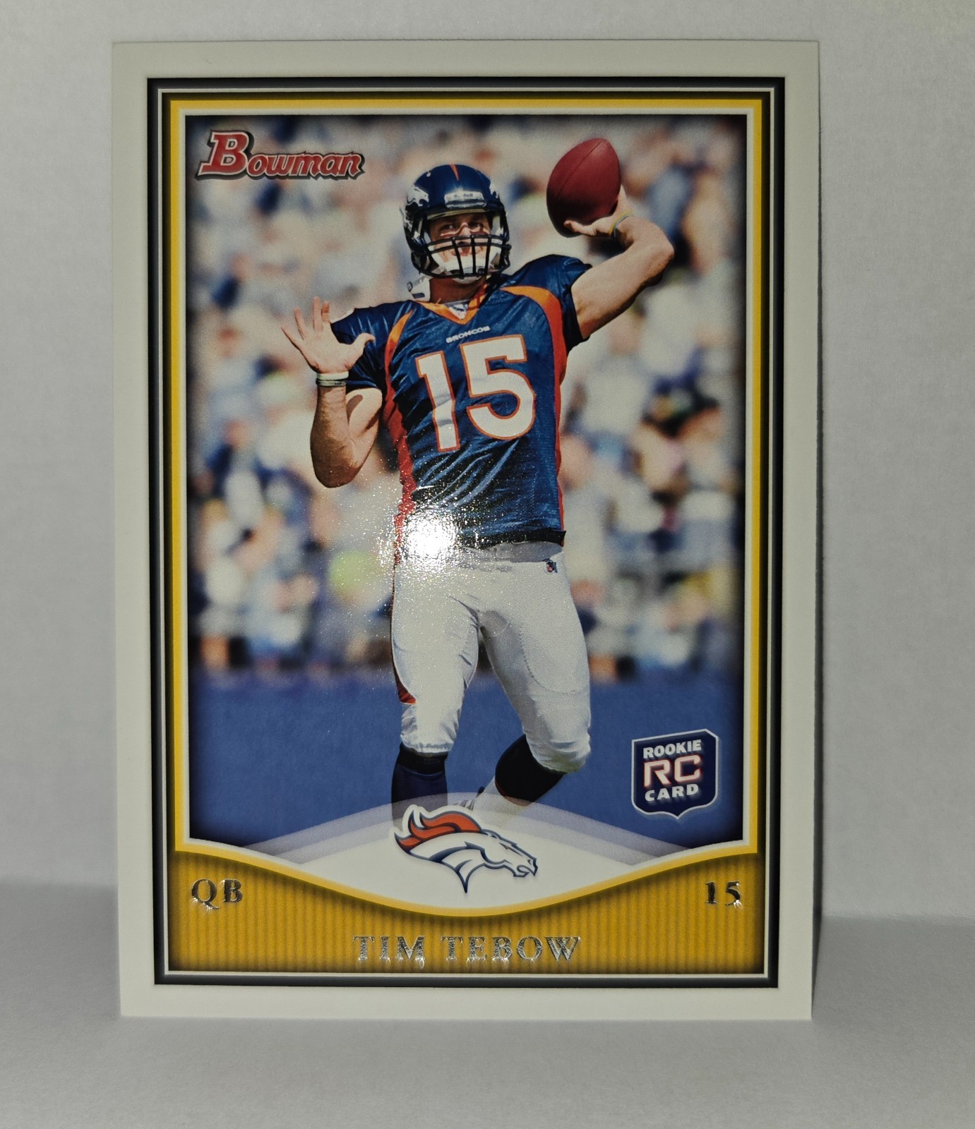 Tim Tebow Bowman Target Exclusive #TC1 Gold