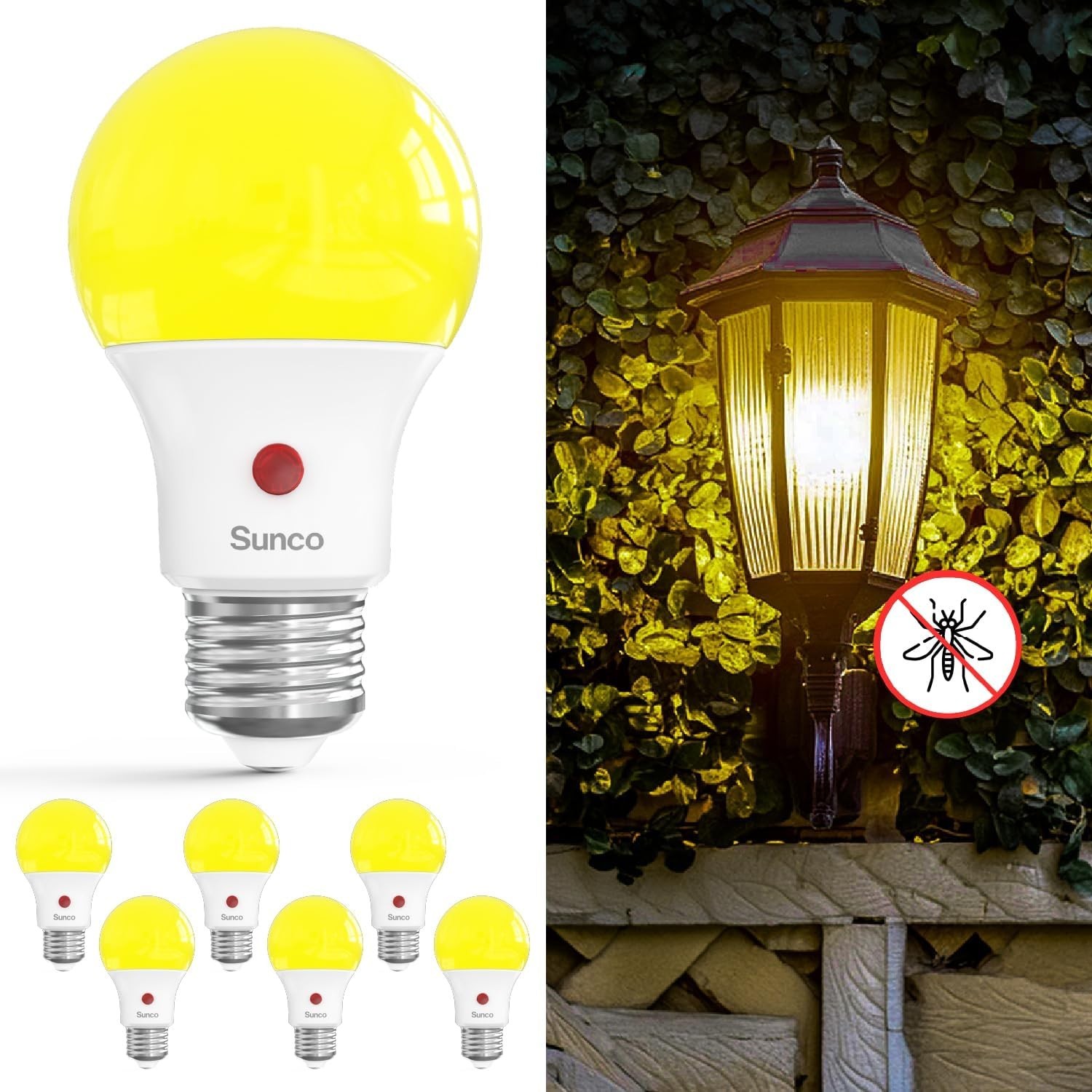 Outdoor A19, Led Bug Lights For Outside Dusk ...