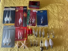 You Choose lot!! Silicone Dipped / Flicker Flame / Flame shape Candelabra base