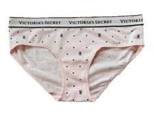 Victoria's Secret Logo Waist Cotton Hipster Panties Size: M