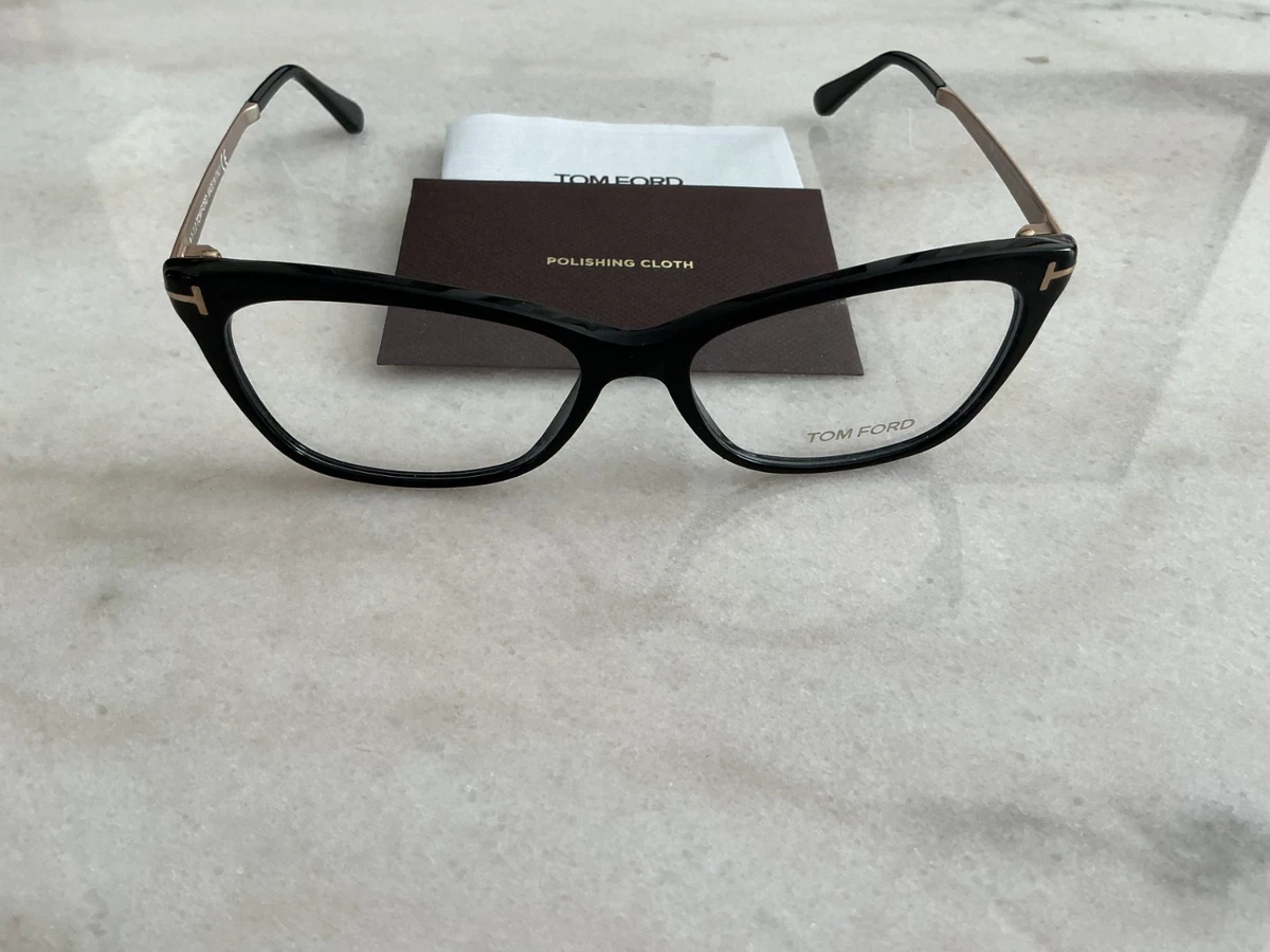 TOM FORD Eyeglasses FT5840-087-56 Size 56/18/cateye BRAND NEW W CASE Tom Ford Blue Metal Eyeglass Frames for sale | eBay main image 3