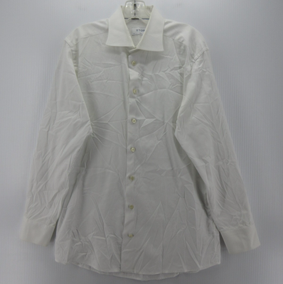 Eton Shirt Men 16 1/2 White Signature Twill Button Down Contemporary Slim Fit * | eBay Eton Shirt Men 16 1/2 White Signature Twill Button Down Contemporary Slim Fit * | eBay