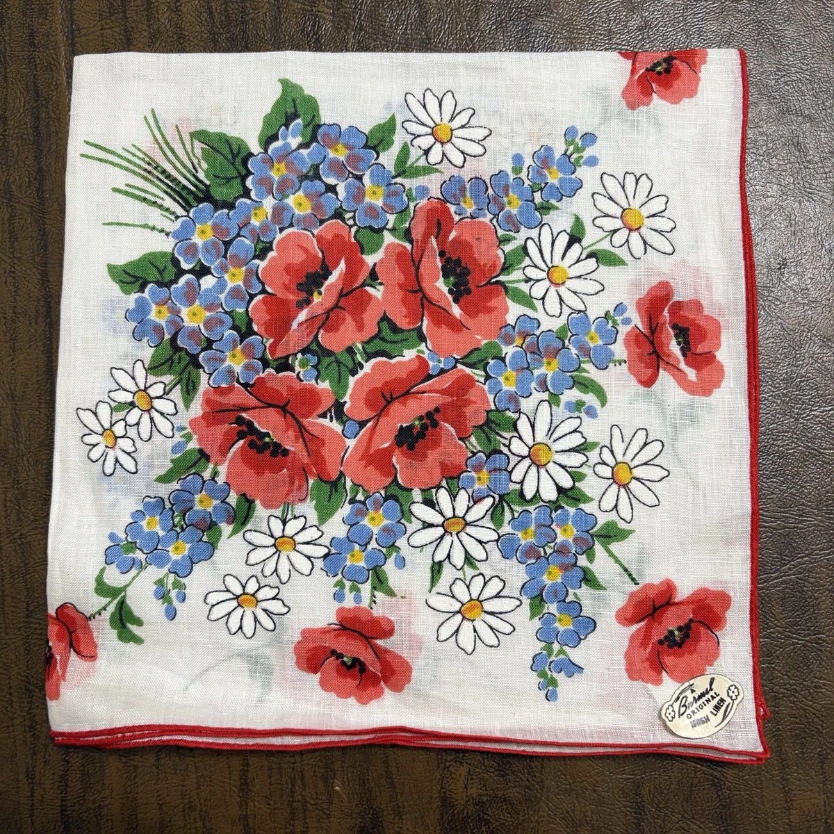 Burmel Vintage Plain & Solid Handkerchiefs for sale | eBay display picture 1