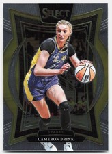 2025 Panini Select WNBA #9 Cameron Brink Los Angeles Sparks