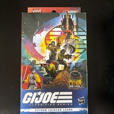 HASBRO G.I.JOE CLASSIFIED SERIES PYTHON CRIMSON GUARD ACTION FIGURE