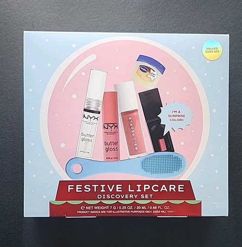 Festive Lipcare Lip Discovery Set, Set Of 6 - Picture 1 of 1