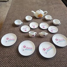 Barbie 16 Piece Porcelain Mini Tea Set