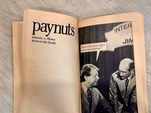 The Jimmy Carter Dictionary 1977 by William E. Maloney Vintage Paperback Funny - Picture 8 of 8