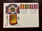 United Kingdom 1968 - Definitive Issue, Elizabeth II FDC with stamps Edinburgh 1