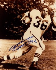 MARION MOTLEY SIGNED AUTOGRAPHED 8x10 PHOTO CLEVELAND BROWNS LEGEND BECKETT BAS