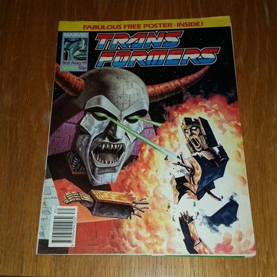 TRANSFORMERS #320 3RD AUGUST 1991 MARVEL BRITISH COMIC ^