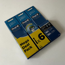 Pack of 6 Oral-B Precision Clean Electric Toothbrush Head with CleanMaximiser