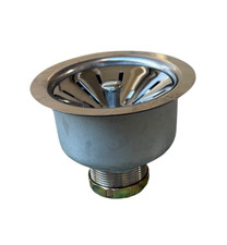 Elkay Stainless Steel Basket Strainer Sink Drain Assembly Removable Basket