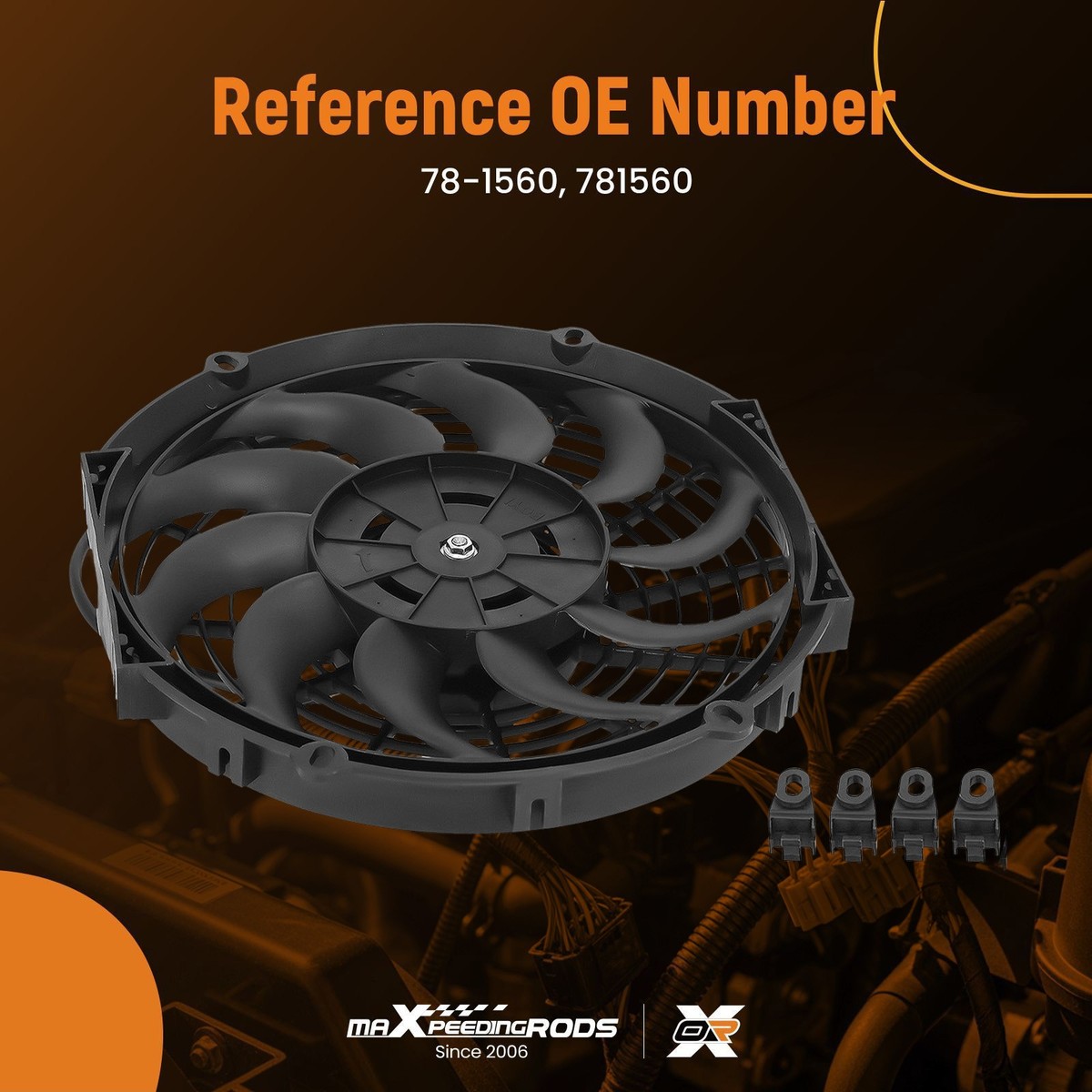 Condenser Fan for Thermo King Tripac for Evolution APU 78-1560