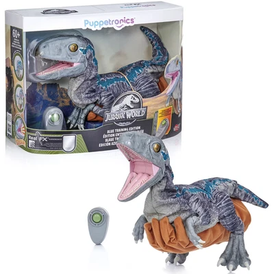 Jurassic World Wow Stuff Blue Puppetronic RealFX Training Clicker