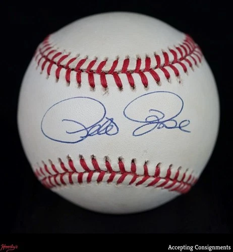 Pete Rose Autograph Signed Rawlings Official ONL Baseball AUTO JSA COA
