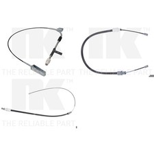 NK BREMSSEILE KOMPLETTSET 3-tlg. passend für MERCEDES A-KLASSE W168 A140-A190