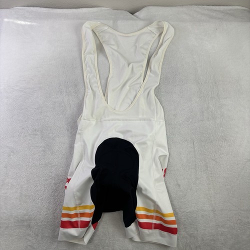 Bontrager InForm Bib Shorts Padded Cycling Orange White Men's 2XL