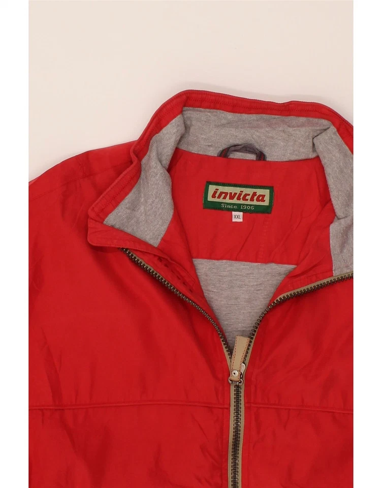 INVICTA Hombres Chaqueta Bomber UK 44 2XL Rojo Poliéster DM02 Foto 3 de 3