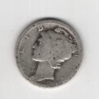 1919 P MERCURY DIME 10¢ 90% SILVER PHILADELPHIA 10 CENTS UNITED STATES AMERICA